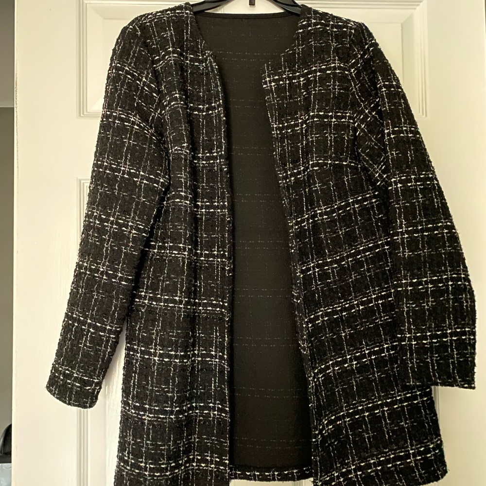 Black & White Blazer